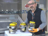 Torik balıklarından yapılan lakerdalar satışa sunuluyor