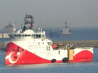 Barbaros Hayreddin Paşa sismik araştırma gemisi, Samsun Limanı’na demirledi