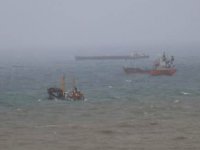 Karadeniz, gemileri beşik gibi salladı