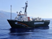 Greenpeace, Yunanistan'ın hidrokarbon aramasına tepki gösterdi