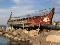 Antik dönemdeki tekneler, İzmir'de yeniden inşa ediliyor