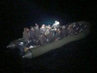 Fethiye açıklarında 32 düzensiz göçmen kurtarıldı