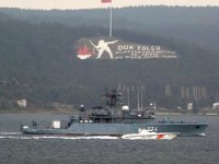 Romanya mayın gemisi, Çanakkale Boğazı’ndan geçti