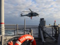 TCG Göksu, Doğu Akdeniz'deki eğitimlere devam ediyor