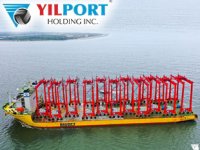 11 adet RTG vinci, YILPORT Puerto Bolívar Limanı’na ulaştı