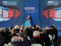 Gürcistan'da yeni inşa edilen Poti Limanı hizmete açıldı