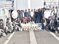 Hindistan Donanması, 265 milyon dolar değerinde uyuşturucu ele geçirdi