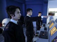 Meslek lisesi öğrencileri, denizci olmaya hazırlanıyor