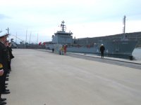 TCG Yzb. Güngör Durmuş Lojistik Destek Gemisi, ana üssüne ulaştı