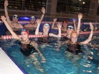 Veteran yüzücüler, ‘Sağlıklı Yaşam’ mottosuyla kulaç atıyor