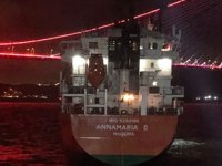 ANNAMARIA D isimi gemi, İstanbul Boğazı’nda arızalandı