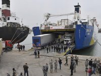 Türkiye’den gönderilen insani yardım gemisi, Lübnan’a ulaştı