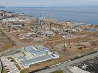 Trabzon Şehir Hastanesi inşaatı yükselmeye başladı