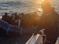 Bodrum’da 35 düzensiz göçmen kurtarıldı