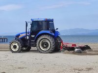 Burhaniye’de plajlar yaza hazırlanıyor