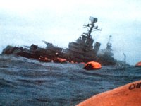 Ukrayna’nın vurduğu Moskva isimli Rus savaş gemisi battı
