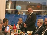 Gümrüklü Antrepo İşletmecileri Derneği’nin ilk iftarında birlik mesajı verildi
