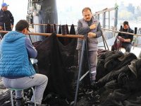 Tekirdağ'da balıkçıların ağ mesaisi başladı