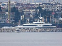 Rus süper yatı Rahil, Viaport Marina'ya demir attı