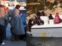 Ege Denizi’nde göçmenleri taşıyan tekne kayalıklara çarparak battı: 106 kişi kurtarıldı