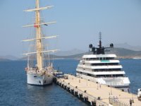 Bodrum’a Star Flyer ve Emerald Azzurra gemileriyle 202 yolcu geldi