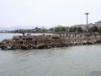 Altınordu sahilindeki tarihi iskelede çalışmalar sürüyor