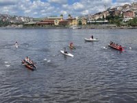 Haliç’te 19 Mayıs Atatürk'ü Anma Gençlik ve Spor Bayramı coşkusu yaşandı