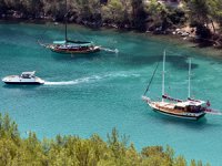 Tekne ve yat kiralayarak tatil yapan turistlerin sayısı her geçen gün artıyor