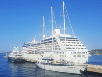Nautica ve Pan Orama isimli gemiler, Bodrum’a geldi