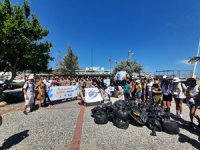 Urla’da deniz dibi ve kıyı temizliği yapıldı