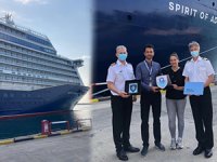Spirit of Adventure yolcu gemisi, Antalya’ya geldi