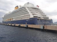 Spirit of Adventure yolcu gemisi, Bodrum’a geldi
