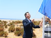 Kumluca’da mavi bayraklı plaj sayısı 3’e yükseldi