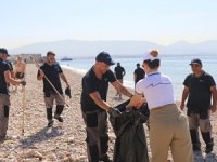 Deniz kirliliğiyle mücadele çalışmalarına 10 marina katıldı