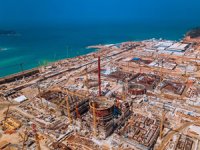 Akkuyu NGS'de iç koruma kabuğunun 3. katmanı kuruldu