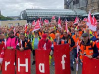 Almanya’da liman işçilerinin grevi yasaklandı