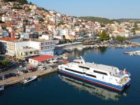 Midilli’nin Plomari Limanı dostluk rüzgarıyla açıldı