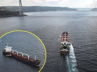 Ukrayna’dan yolan çıkan tahıl gemisi Razoni, İstanbul Boğazı’ndan geçti