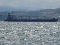 Ukrayna'dan yola çıkan tahıl yüklü gemi, Çanakkale Boğazı’ndan geçti