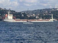Ukrayna’dan gelen 'Polarnet' gemisi, İstanbul Boğazı’ndan geçti