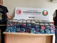 Dominik’ten Kocaeli’ye gelen gemide 246 kilo uyuşturucu ele geçirildi