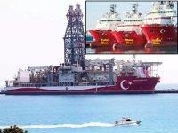 Abdülhamid Han’a Kıbrıs şehitlerinin adını taşıyan gemiler eşlik ediyor