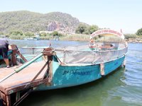 Dalyan kanallarını feribot itfaiye koruyacak