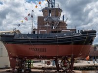 Dünyanın ilk hidrojenle çalışan Römorkörü’nde tahrik sistemi kuruldu