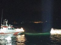 Çanakkale Boğazı'nda 'Karakuz' isimli tanker ile tekne çarpıştı