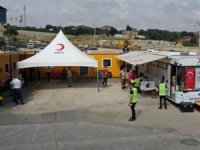 Asyaport Limanı çalışanlarından Kızılay'a kan bağışı