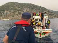 Datça ve Dalaman açıklarında 88 düzensiz göçmen daha kurtarıldı