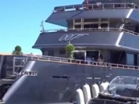 İsviçreli iş adamının yatı, Yunanistan'da yan yattı