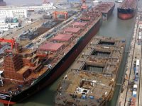 Çin'in gemi inşa sektörü dünya pazarında liderliğini sürdürüyor