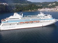 "Astoria Grande" kruvaziyeri üçüncü kez Amasra'ya geldi